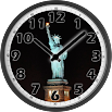 Statue of Liberty Night Clock 81k