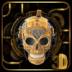 3D Golden Flaming Skull Live Wallpaper 4.6.4.4083