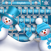 Snowman Go Keyboard theme 2.0