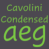 Cavolini Condensed FlipFont 79k