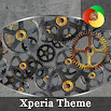 Rotating gears  | Xperia™ Theme 1.0.rsr