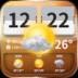 Transparent temperature forecast widget&clock 16.6.0.50022