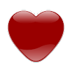 Crystal Heart - Red : Icon Mask for Nova Launcher 2.2