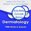Dermatology Exam Review: Notes, Concepts & Quizzes 1.0