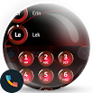 Spheres Red Contacts & Dialer Theme 3.0