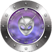 FREE UFO Clock Widget 489k
