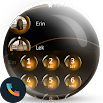 Spheres Orange Phone Contacts & Dialer Theme 5.0