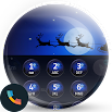 Рождественский ночной телефон DIaler Theme 3.0