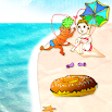 Beach!Donut Boy and Girl LW 324k