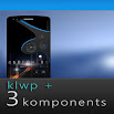Klwp + Komponents Stylized v2017.7 월 01.11