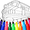 Train game: coloring book for kids 14.0.4
