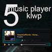 کامپوننت MusicPlayer klwp v2018.Sep.04.16
