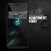 Компонент kwgt GlassMusic v2018.Sep.05.16