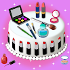 Girl Makeup Kit Cosmetic Box Cake Maker 1.0.1