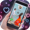 Tono de llamada de video de amor en pantalla completa para llamadas entrantes 16.0