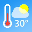 Temperatuur vandaag - Weersvoorspelling en thermometer 1.0.8