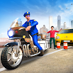 Inseguimento di gangster in motocicletta della polizia statunitense: giochi di bici 3.0