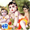 4D Little Krishna App & Live Wallpaper 10.2