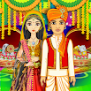 भारतीय शादी की पार्टी सगाई और बड़ी शादी के दिन 1.5