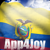 تصویر زمینه زنده پرچم اکوادور 4.2.5