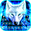 Blue Night Wolf Keyboard Theme 1.0