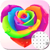 Flowers Coloring Book: Color By Number Pixel 14.7