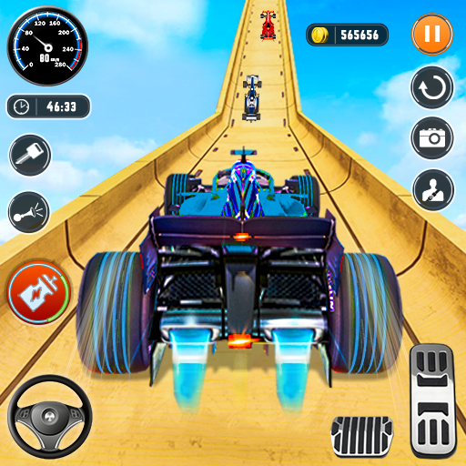 Formula Car Stunt Racing Ramp 2.8