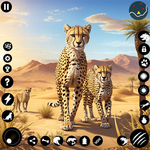 Wild Cheetah Family Sim 3D 2.0