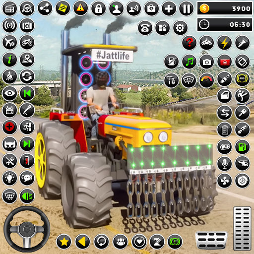 Indian Tractor Driving Farm 3D 1.0