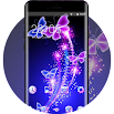Bling pink romantic butterfly theme